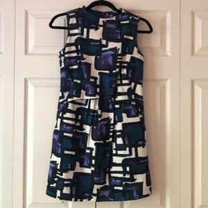 Milly geometric shift dress!